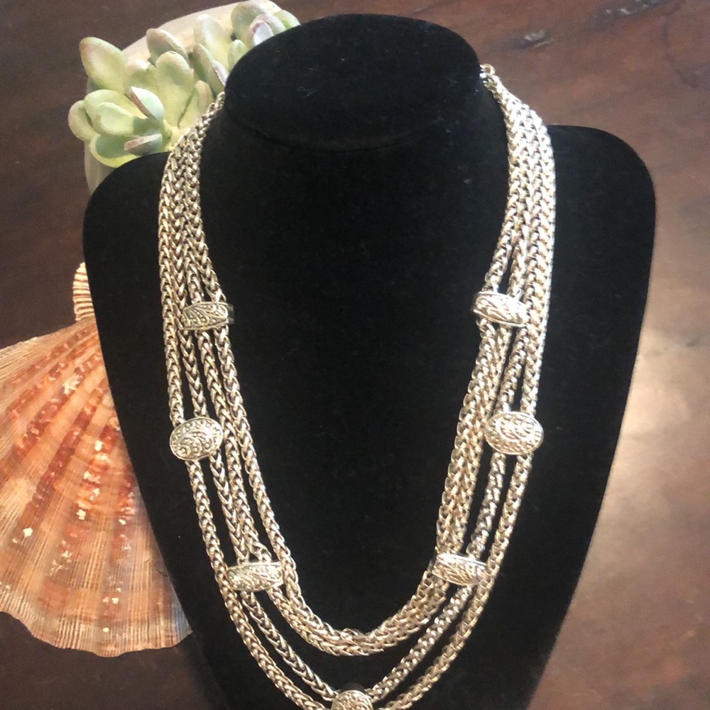 Multi-chain Adjustable Necklace